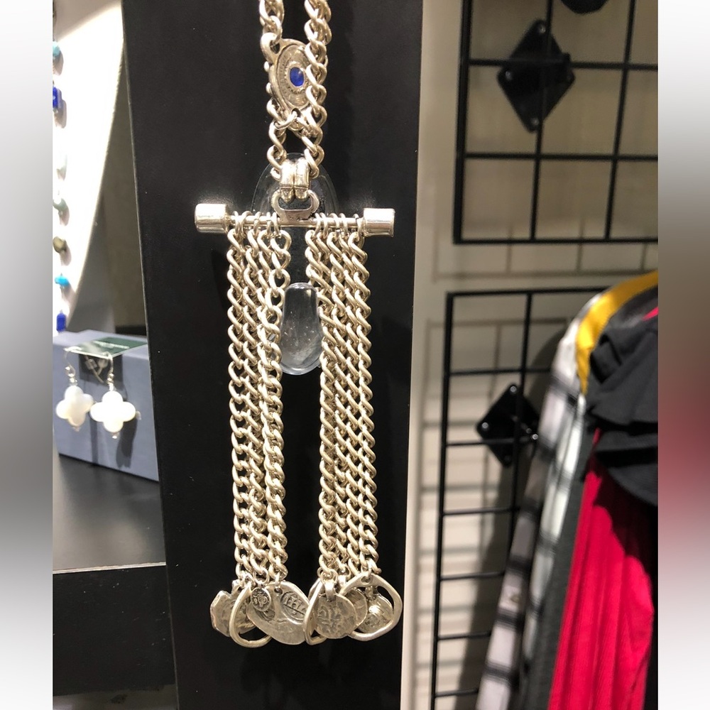 CXC Chain Tassel Necklace